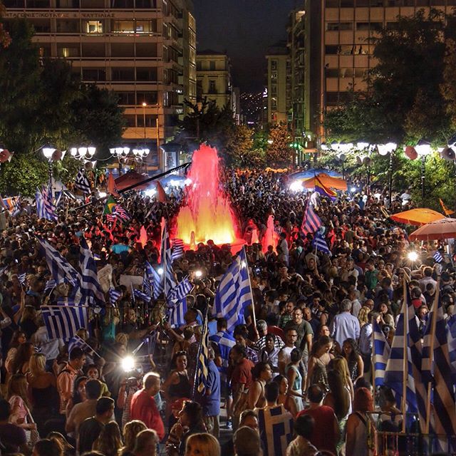 Фото 3 Греческое "нет" (OXI) "тройке" кредиторов: Афины после референдума