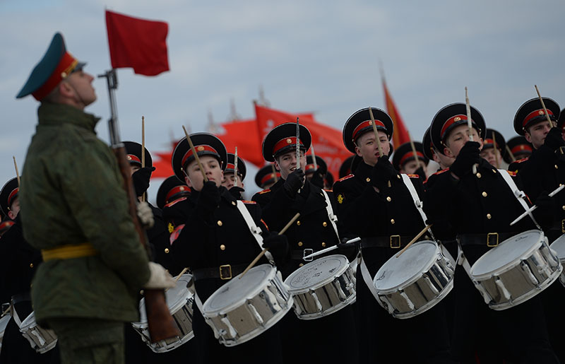 Фото 8 Репетиция Парада Победы-2015 в городах России