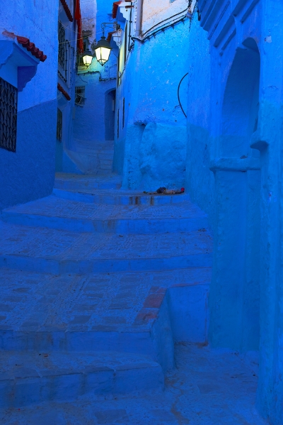 Синяя улица, Шефшауэн, Морокко