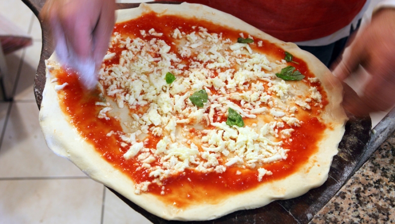 Фестиваль пиццы в Неаполе