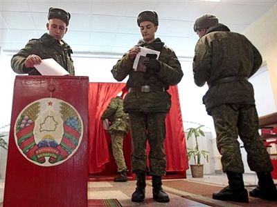 Фото 2 Белоруссия выбирает президента
