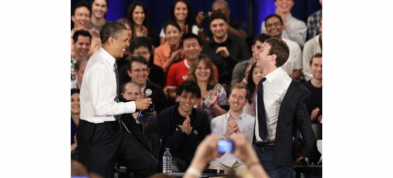 Фото 3 Обама решил получить голоса через Facebook. ФОТО
