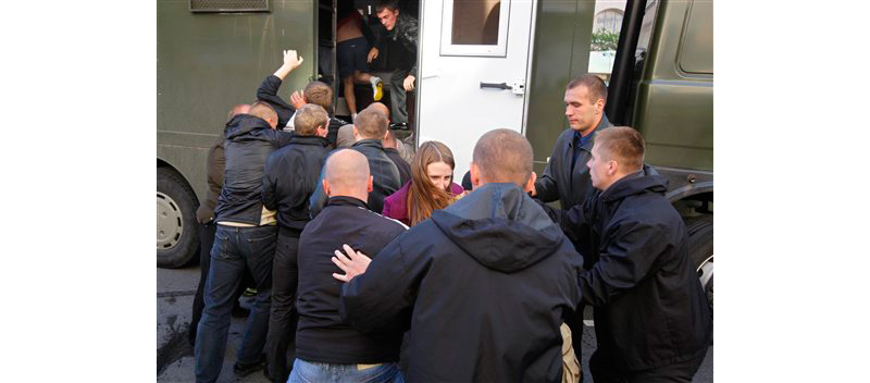 Фото 7 В Минске задержаны десятки участников акции протеста