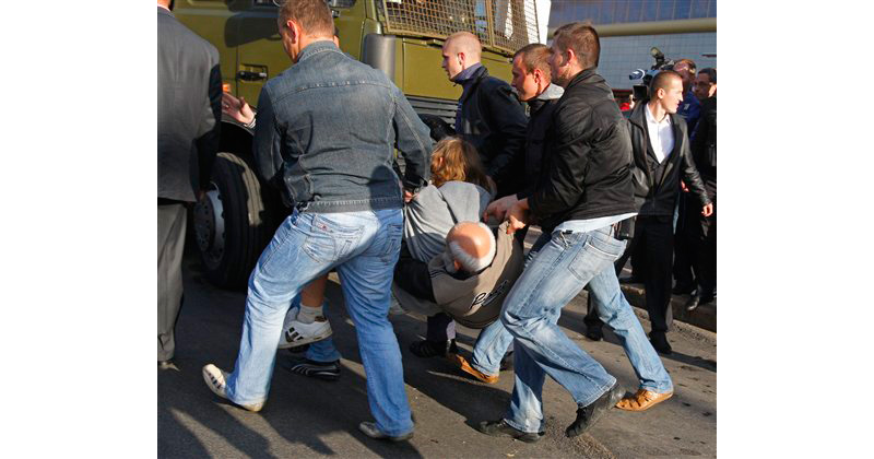 Фото 8 В Минске задержаны десятки участников акции протеста