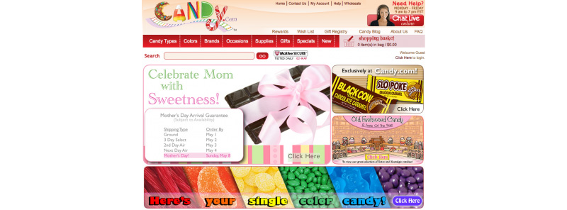 Candy.com - $3,000,000