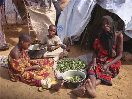 Голодная смерть угрожает 12 млн человек