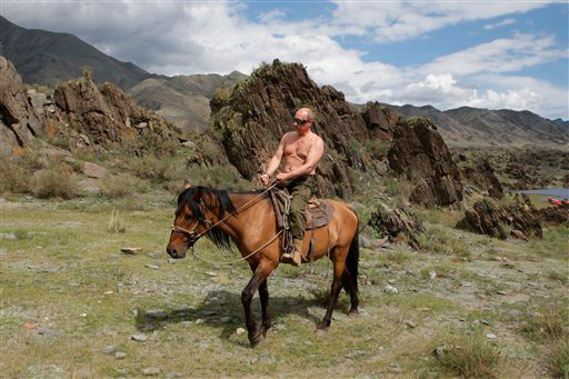 Путин любит отдыхать по-сибирски