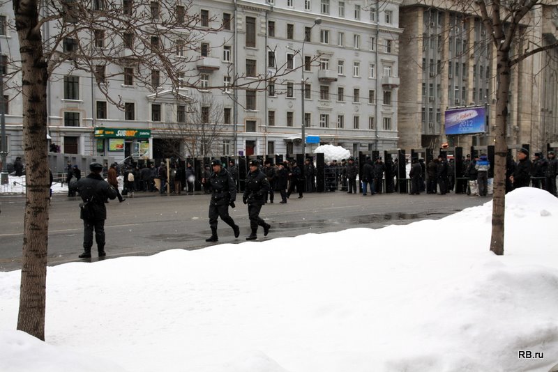 Фото 1 Митинг на проспекте Сахарова. ФОТО
