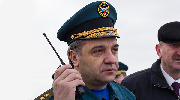 Министр чрезвычайных ситуаций России Владимир Пучков