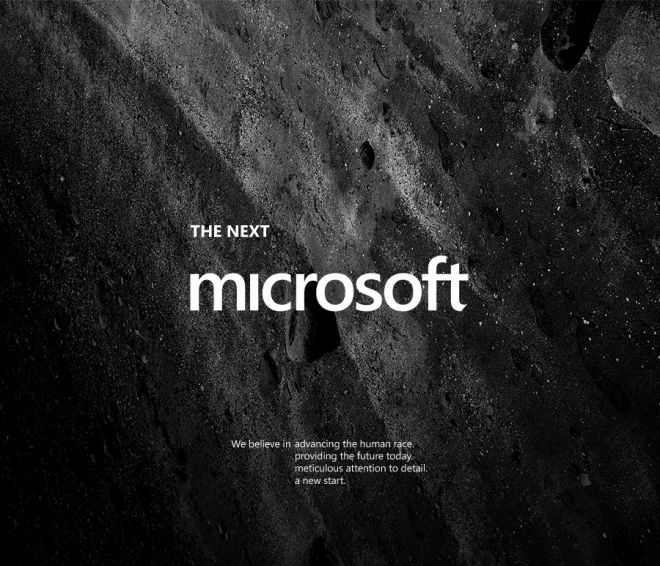 Фото 4 "Агрессивно минималистический" дизайн Microsoft