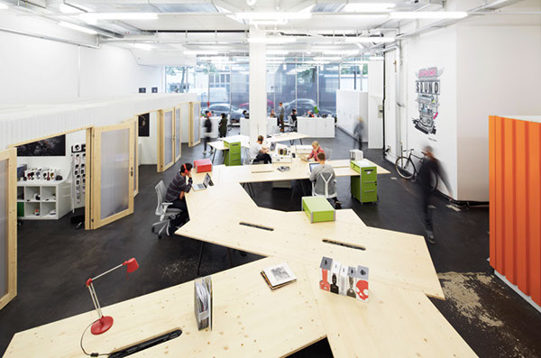 Фото 1 Инновационные и креативные офисные пространства в разных городах мира