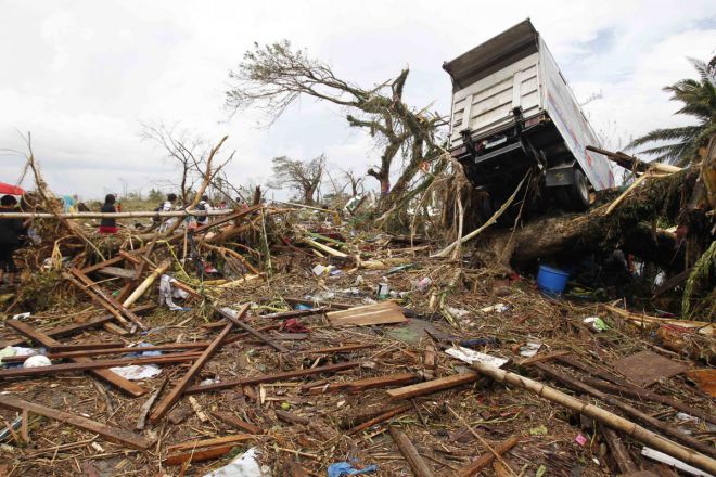 Фото 6 Последствия удара тайфуна "Хайян" (Филиппины)