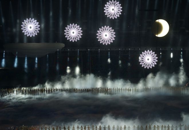 Фото 7 Церемония открытия XXII Олимпийских игр в Сочи