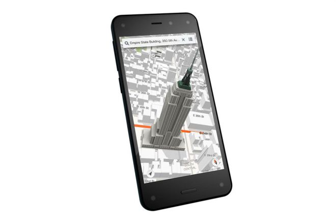Фото 3 Fire Phone от Amazon с функцией создания 3D-изображений