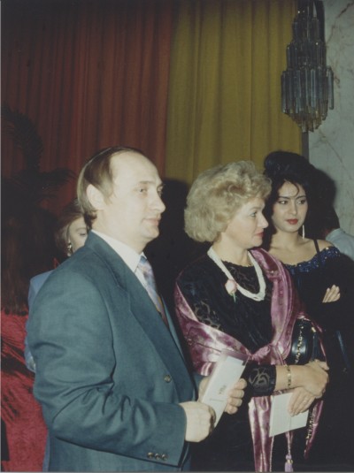 Королевский прием в Монако с Владимиром Путиным, 1994 год