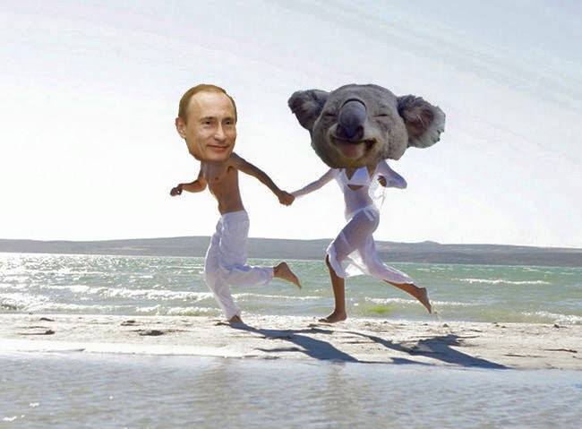 Путин На Пляже Фото