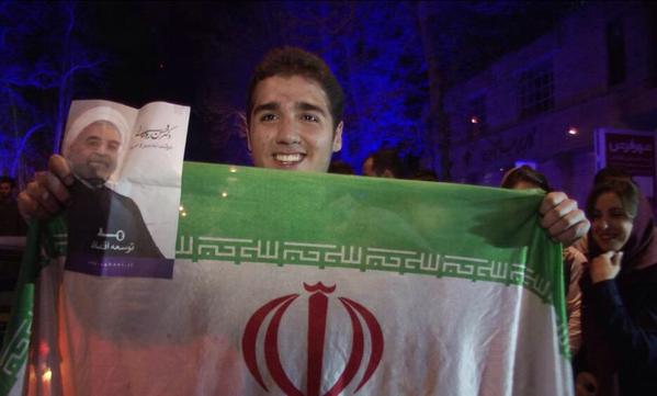 Фото 7 Как иранцы празднуют предварительное соглашение о ядерной программе